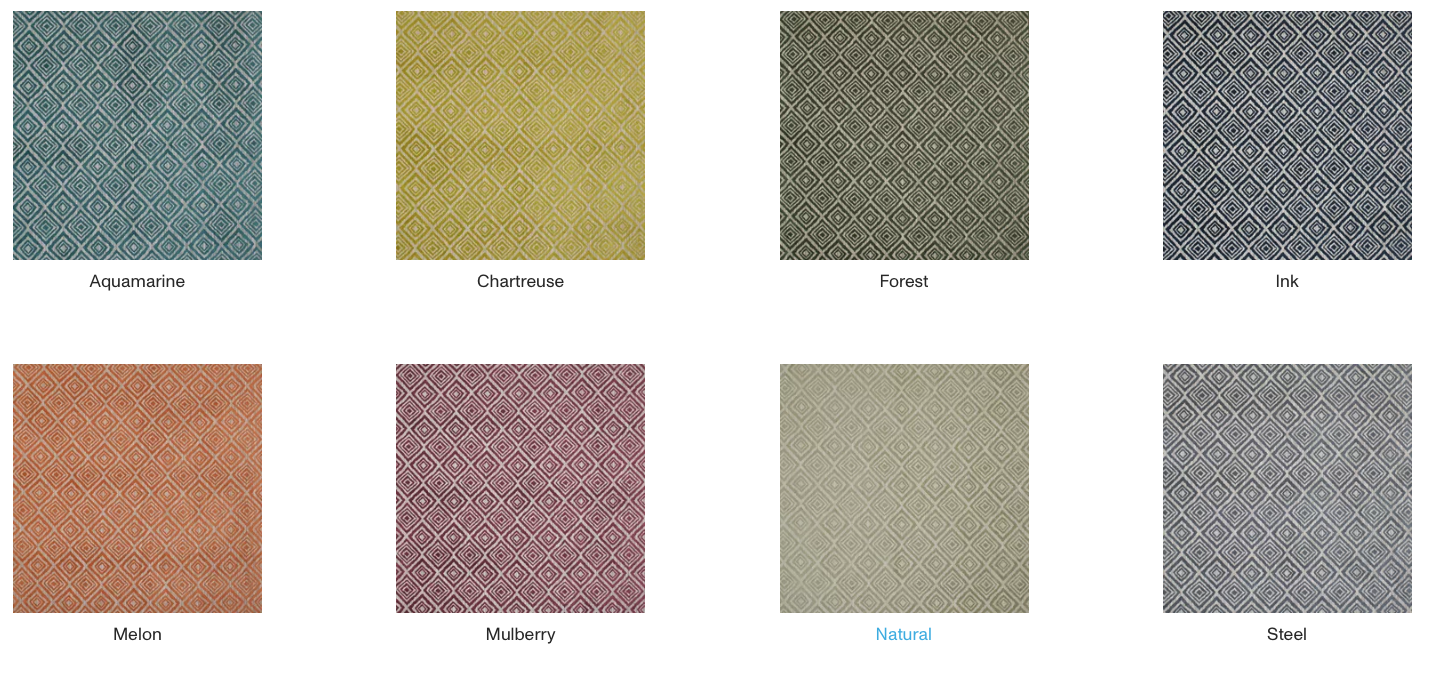 Warwick Fabric Mehdi (Indent) / Mollies New Zealand