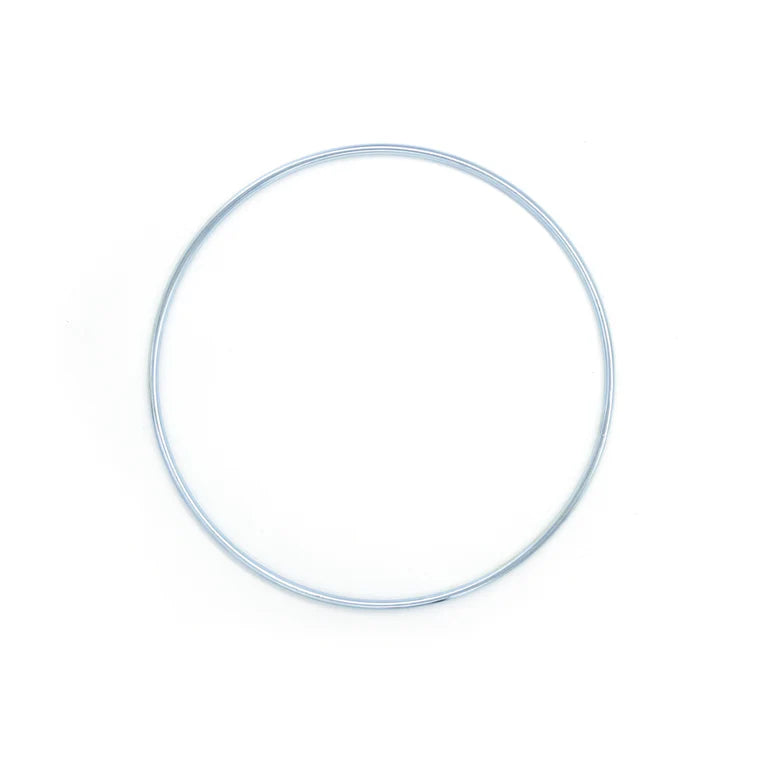 IVAN Large O-Ring Nickel Plate 178mm (7") Each / Mollies New Zealand