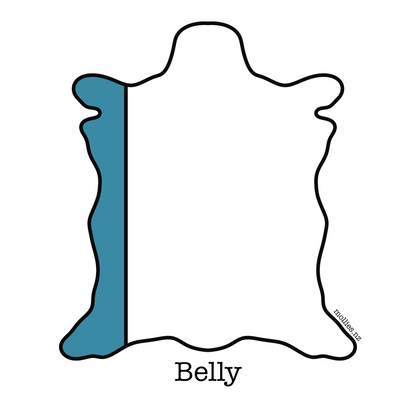 LEATHER Veg Tanned Practice Split / Belly