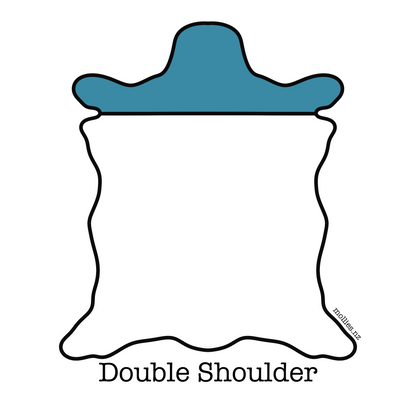 LEATHER Veg Tanned Premium / Double Shoulder