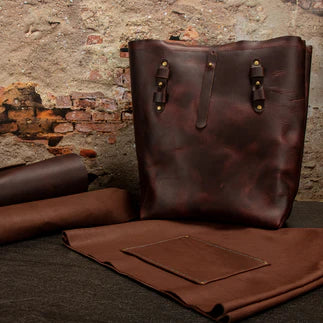IVAN PATTERN Leather Tote Part: 1 / Mollies New Zealand