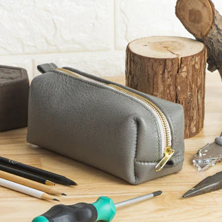 IVAN Leather Zipped Pouch | Mollies Make And Create NZ