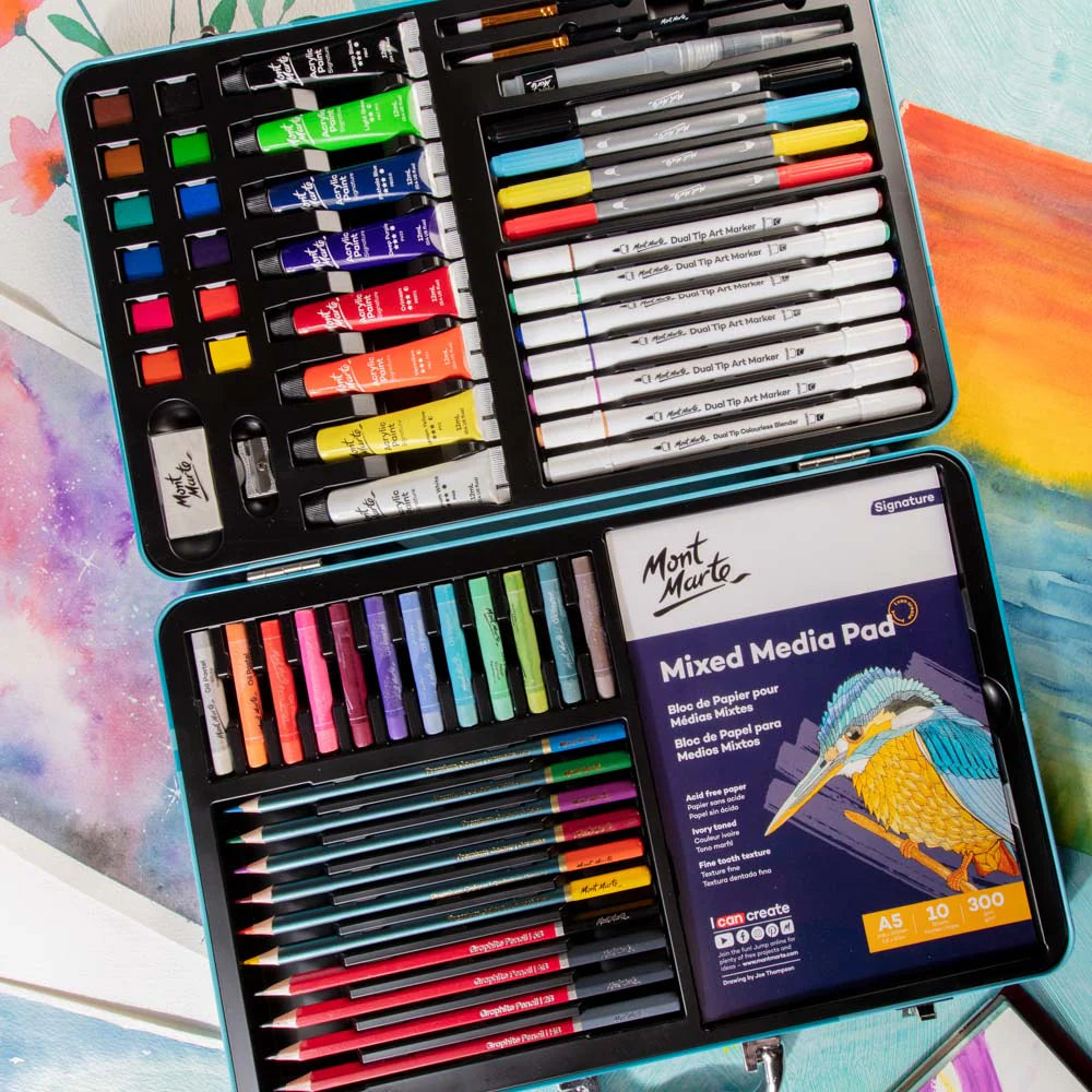 MONT MARTE Mixed Media Art Set Mollies