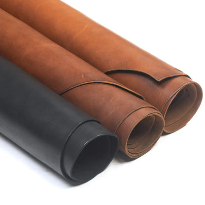 LEATHER Montana Vintage Veg Tan / Side / Mollies New Zealand