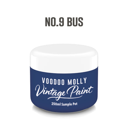 Vintage Paint No.9 Bus (ER) 250ml / Mollies New Zealand