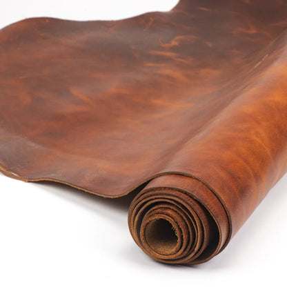 LEATHER Horween Derby / Side Natural Side 4-5oz / Mollies New Zealand