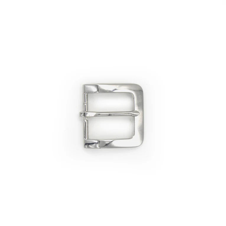 IVAN Redford End Bar Buckle Nickel Plate 35mm (1-3 8") / Mollies New Zealand