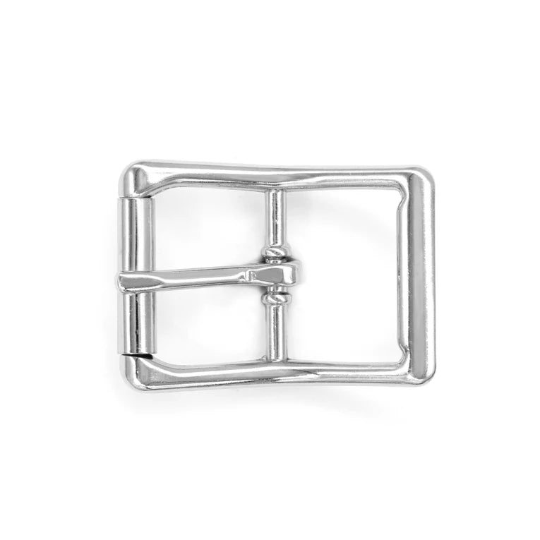 IVAN Center Bar Roller Buckle 32mm (1-1 4") Nickel Plate / Mollies New Zealand