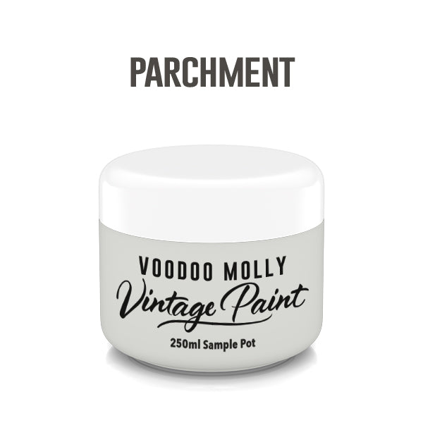 Vintage Paint Parchment 250ml / Mollies New Zealand
