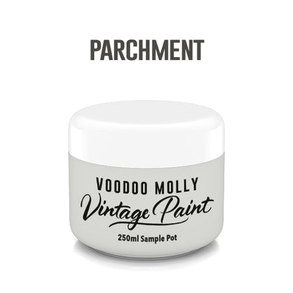 Vintage Paint Parchment 250ml / Mollies New Zealand