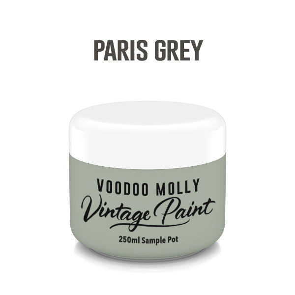 Vintage Paint Paris Grey 250ml / Mollies New Zealand