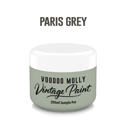 Vintage Paint Paris Grey 250ml / Mollies New Zealand