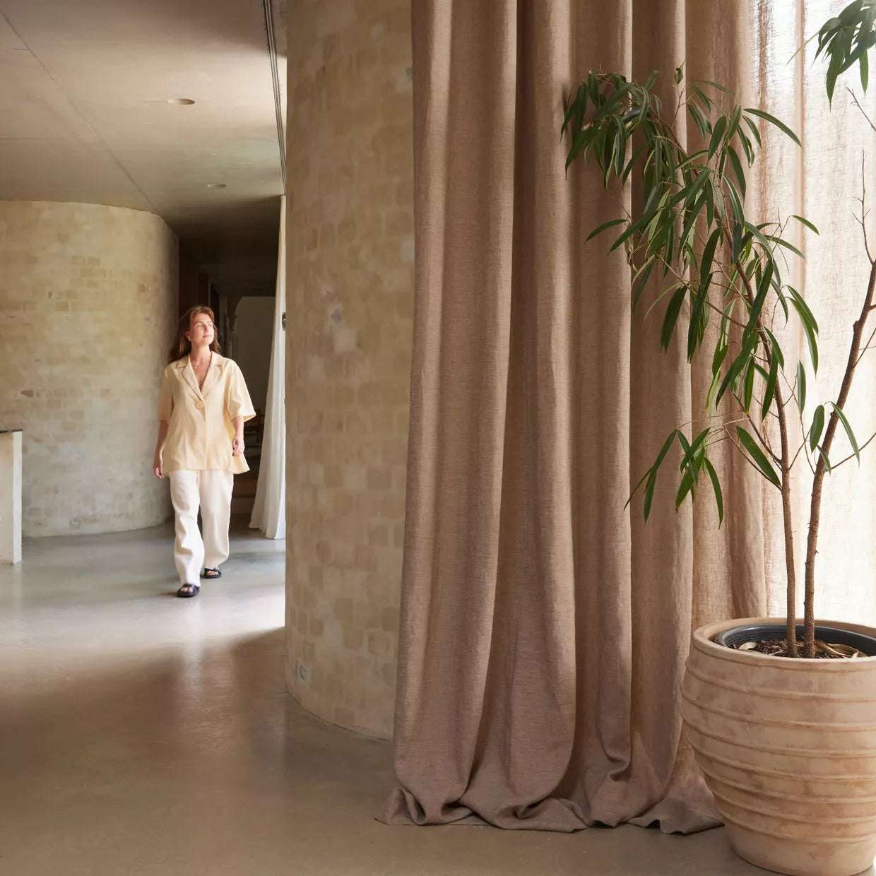 Warwick Fabric Pesaro (300cm)(Indent) / Mollies New Zealand