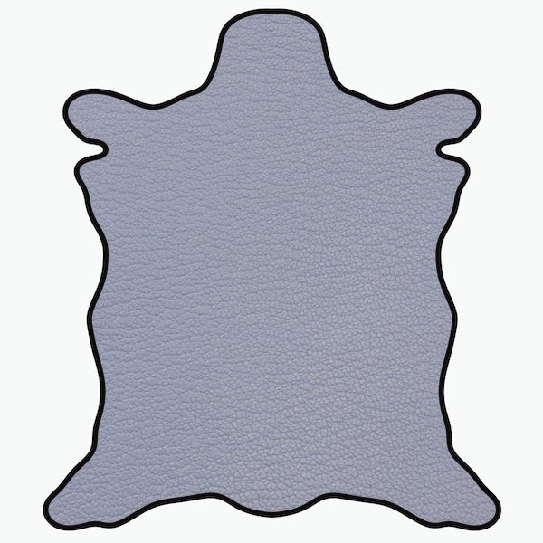 LEATHER Veg Tanned Premium Goat Skin / Hide Pastel Blue 2-3oz / Mollies New Zealand