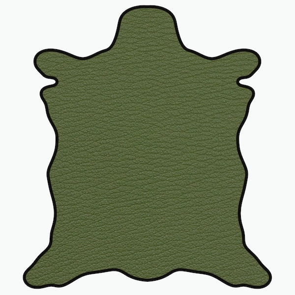 LEATHER Veg Tanned Premium Goat Skin / Hide Pine 2-3oz / Mollies New Zealand