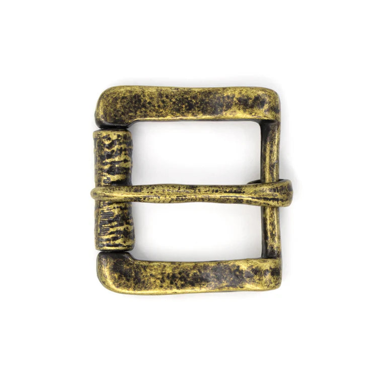 IVAN Pinecreek End Bar Buckle Antique Brass 38mm (1-1 2") / Mollies New Zealand
