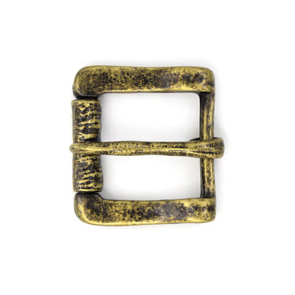 IVAN Pinecreek End Bar Buckle Antique Brass 38mm (1-1 2") / Mollies New Zealand