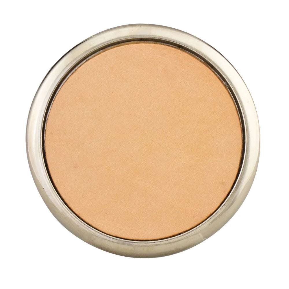 Coaster Holder Plain Nickel Plate + Adhesive 95mm (3-3 4") / Mollies New Zealand