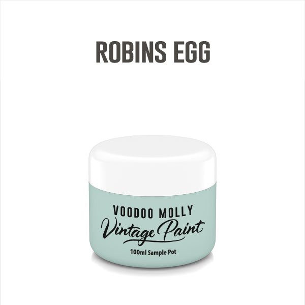 Vintage Paint Robins Egg 100ml / Mollies New Zealand