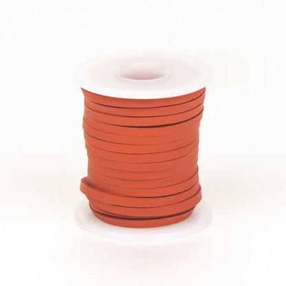 MAKERAID Veg Tan Leather Lacing 4mm 10.9m Red / Mollies New Zealand