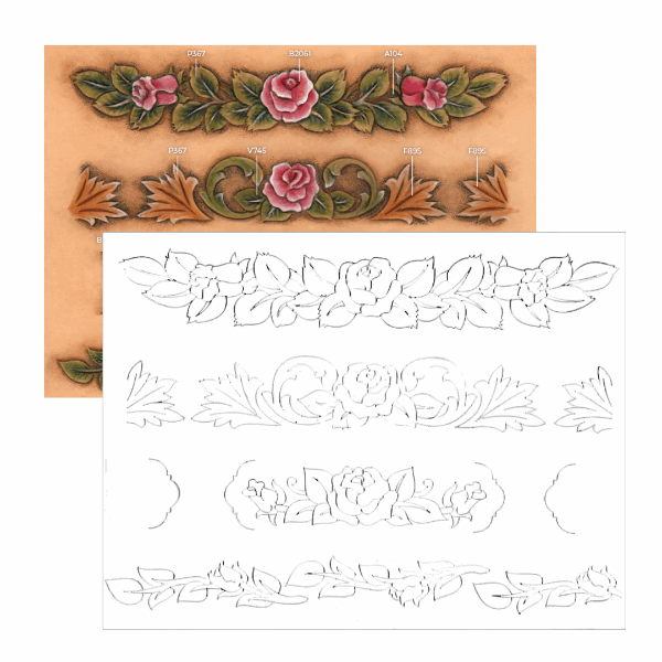 MOLLIES New Zealand / MAKERAID Embossed Pattern Belt Designs #2
