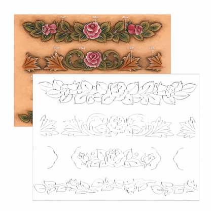 MOLLIES New Zealand / MAKERAID Embossed Pattern Belt Designs #2