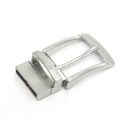 IVAN Reversible End Bar Buckle Brushed Nickel 30mm (1-3 16") / Mollies New Zealand