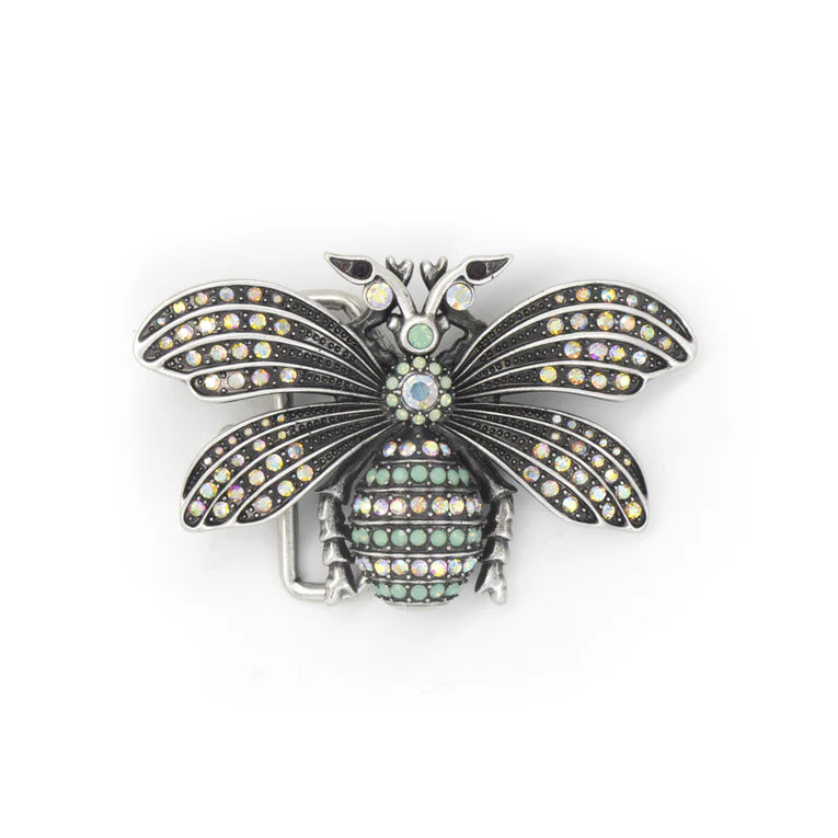 IVAN Rhinestone Honey Bee Trophy Buckle