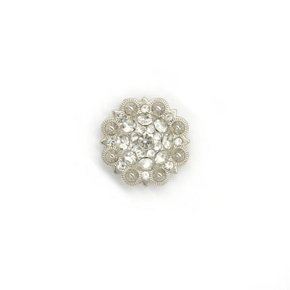IVAN Rhinestone Concho Clear 36mm (1-3 8") / Mollies New Zealand
