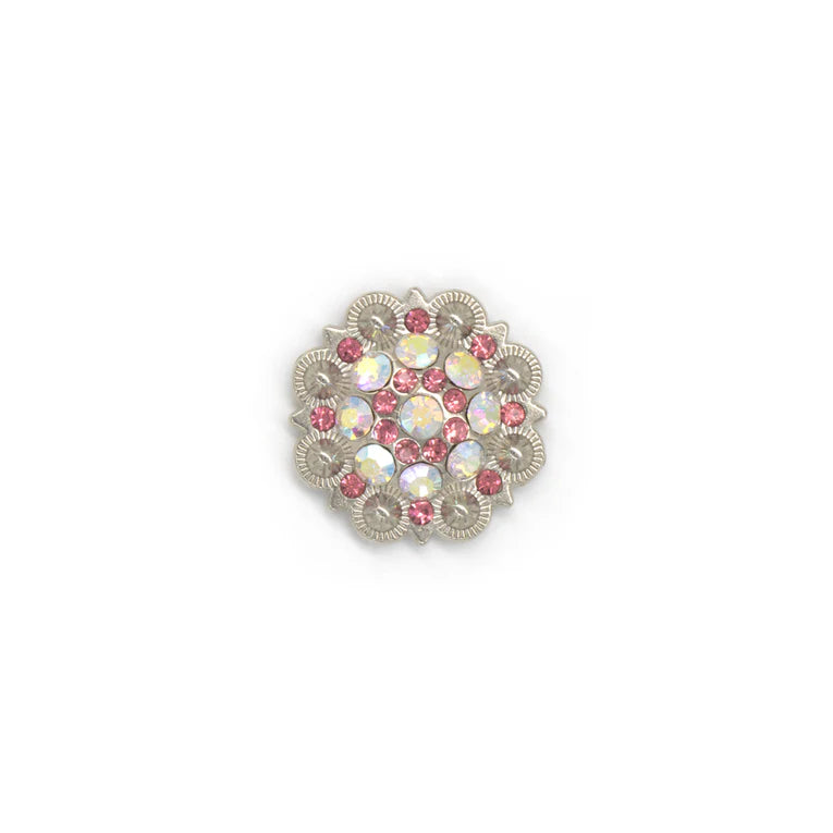 IVAN Rhinestone Concho Pink 36mm (1-3 8") / Mollies New Zealand