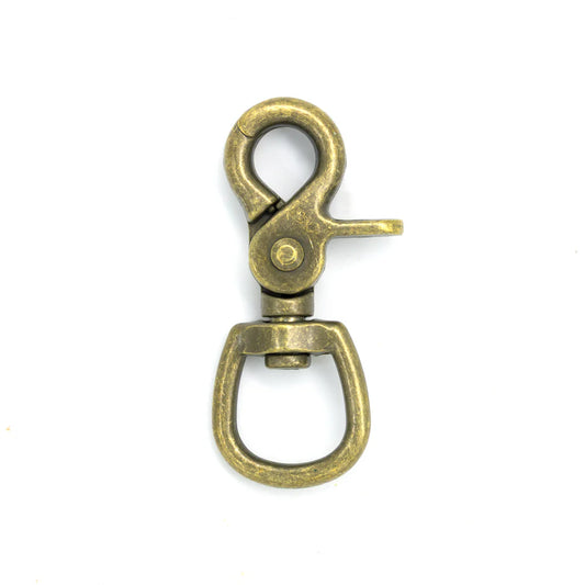 IVAN Round Trigger Snap Antique Brass 20mm (3 4") Each / Mollies New Zealand