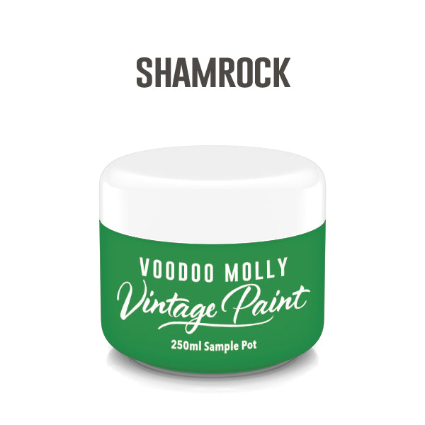 Vintage Paint Shamrock (ER) 250ml / Mollies New Zealand