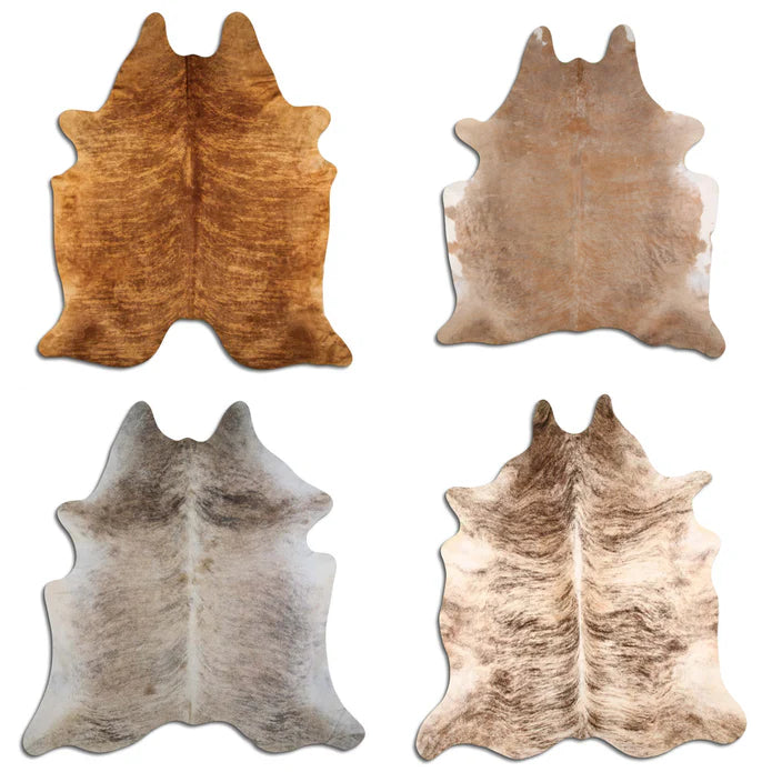 SKIN Hair On Cowhide Light Brindle 4-5oz / Mollies New Zealand