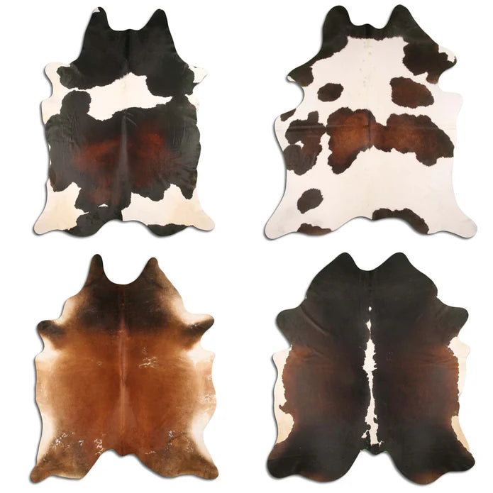 SKIN Hair On Cowhide Tricolour 4-5oz / Mollies New Zealand