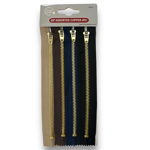 THREAD & NEEDLE Metal Tooth Zipper / Mollies New Zealand