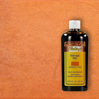 FIEBING'S Vintage Gel Saddle Tan 236ml (8oz) / Mollies New Zealand