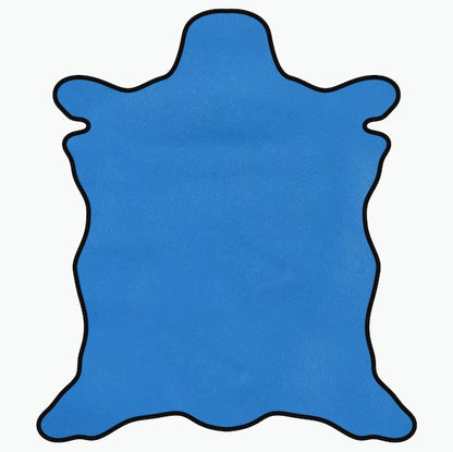 LEATHER Chrome Tanned Calfskin Hide 1oz Sky Blue / Mollies New Zealand