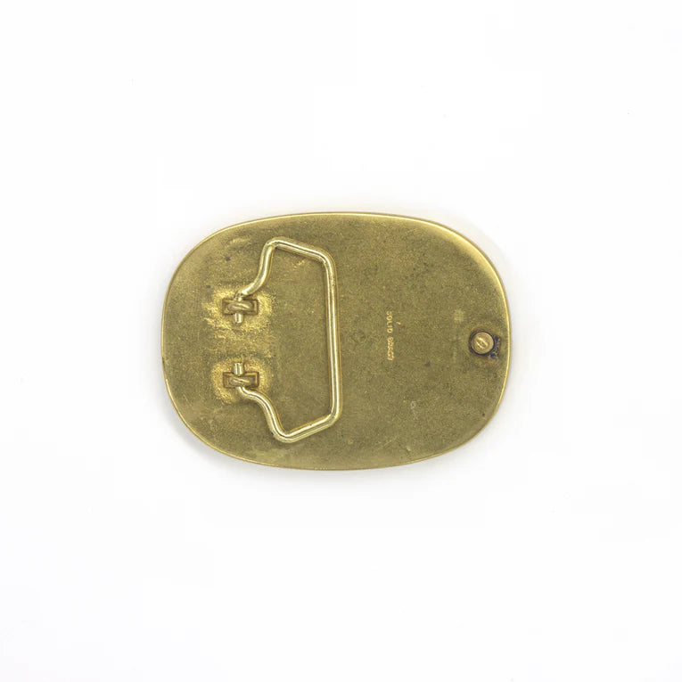 IVAN Solid Brass Buckle Blank / Mollies New Zealand