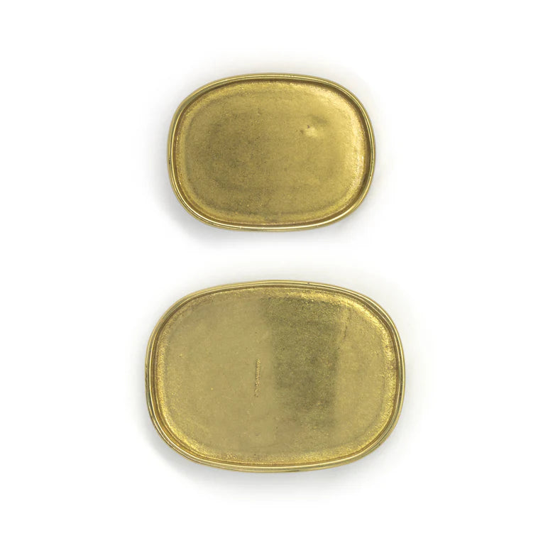 IVAN Solid Brass Buckle Blank / Mollies New Zealand