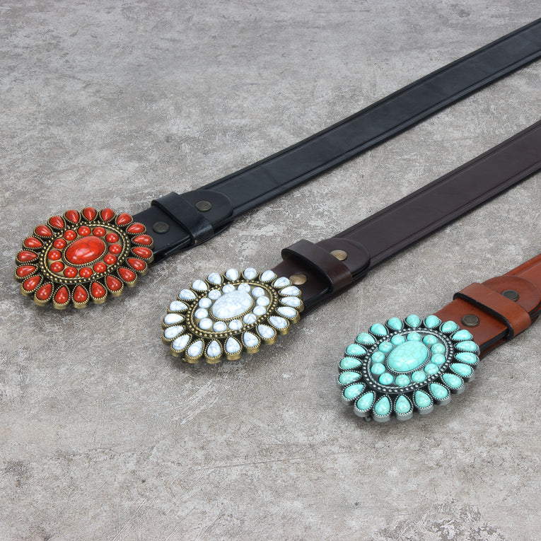 IVAN Starburst Stone Trophy Buckle / Mollies New Zealand