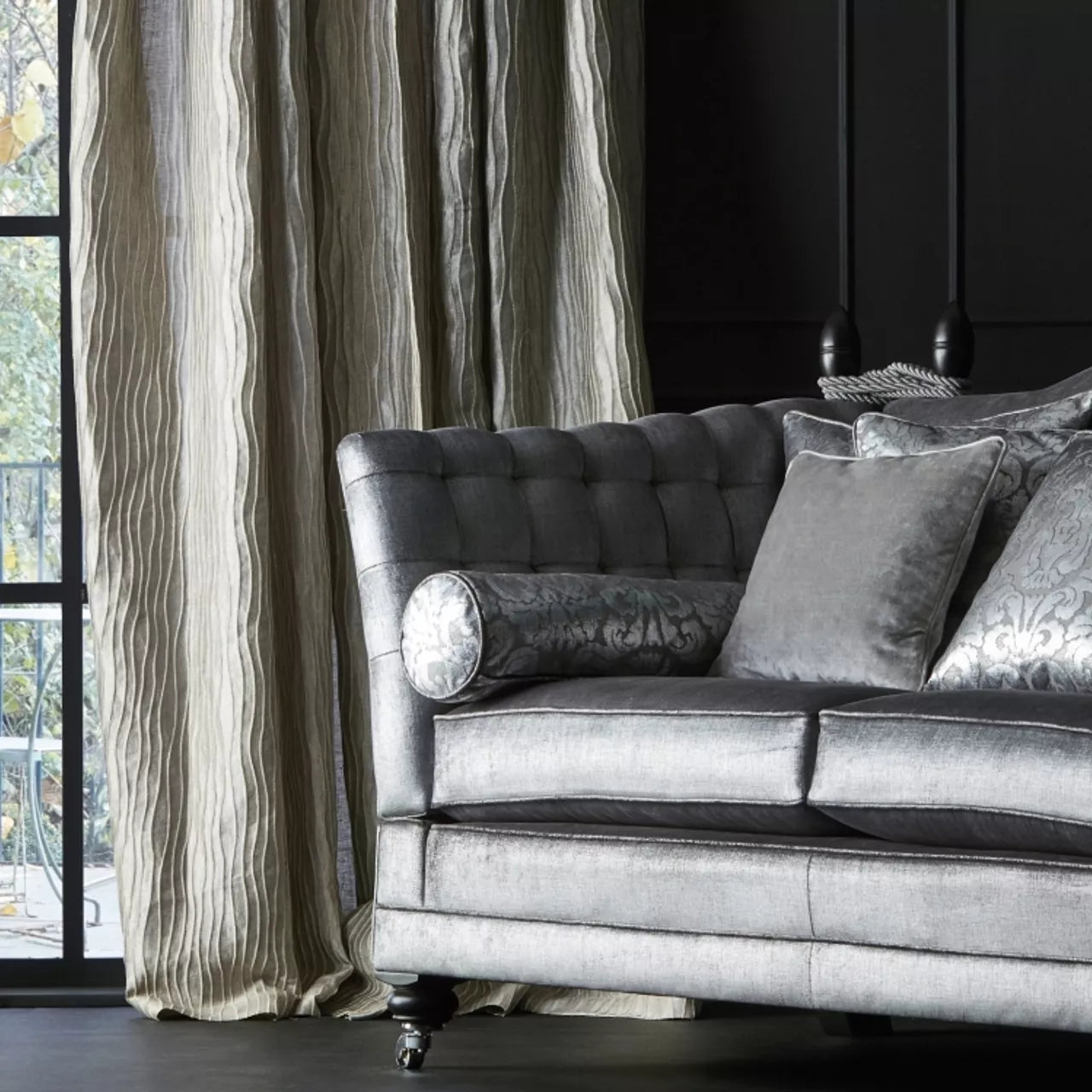 Warwick Fabric Lucas (Indent) / Mollies New Zealand