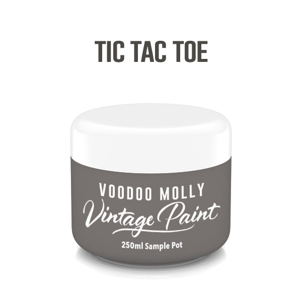 Vintage Paint Tic Tac Toe (ER) 250ml / Mollies New Zealand