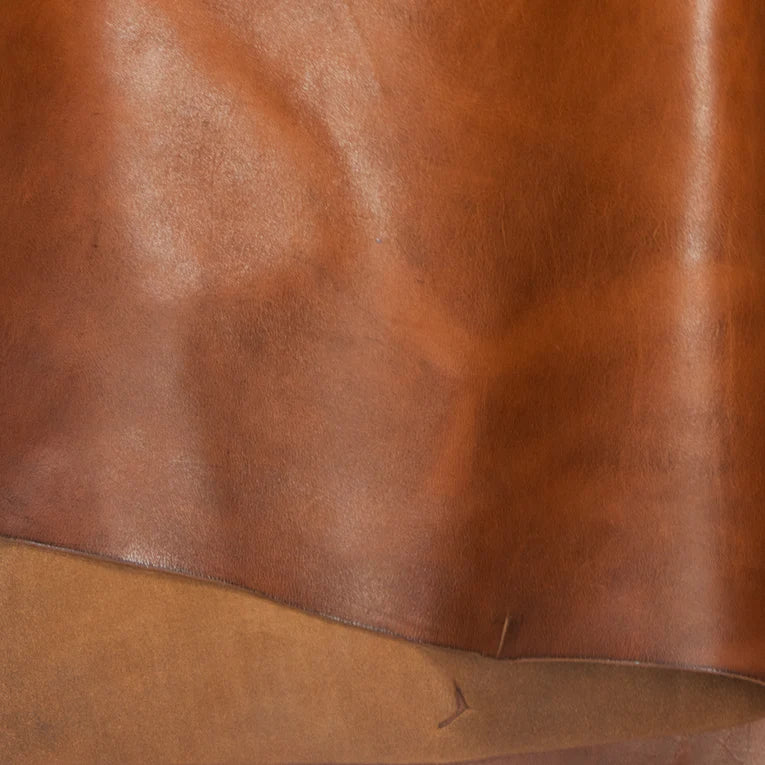 LEATHER Montana Vintage Veg Tan / Side Tan Side 4-6oz / Mollies New Zealand