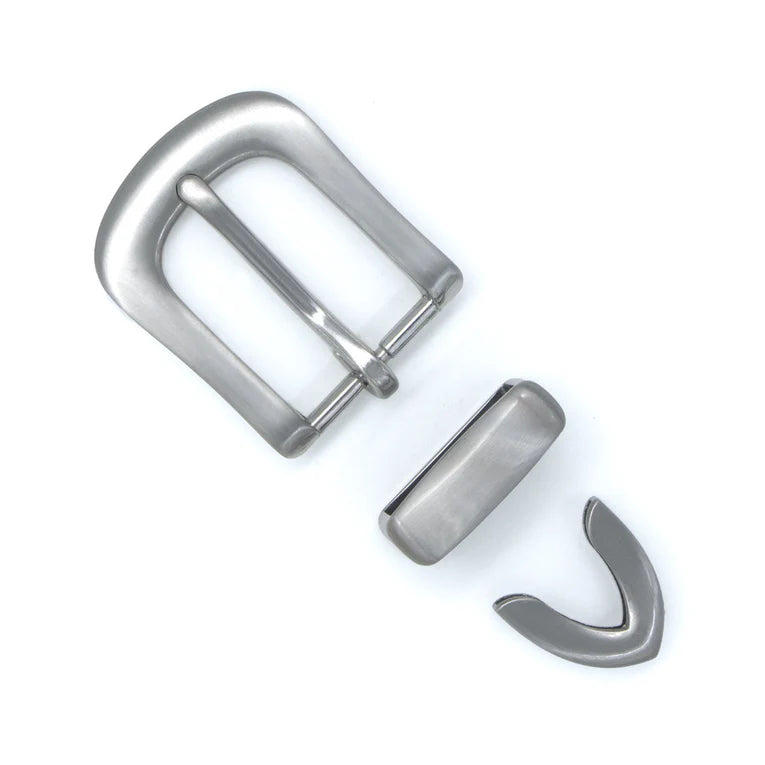 IVAN Trim Buckle Set Nickel Plate 25mm (1") / Mollies New Zealand