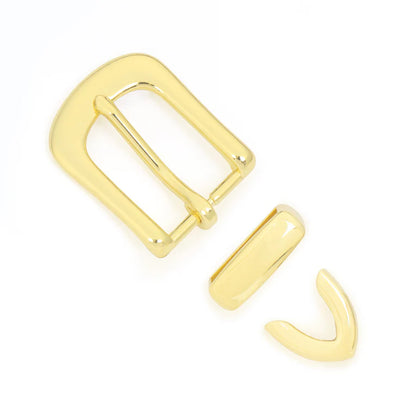 IVAN Trim Buckle Set Brass Plate 25mm (1") / Mollies New Zealand