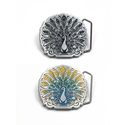 IVAN Peacock Trophy Buckle / Mollies New Zealand