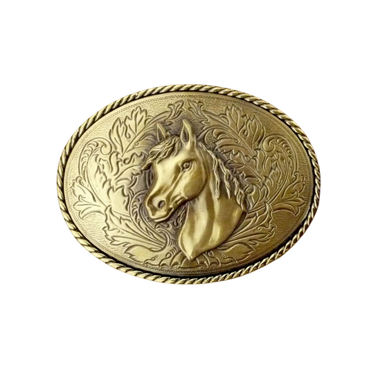 IVAN Crystal Horse Head Trophy Buckle / Mollies New Zealand