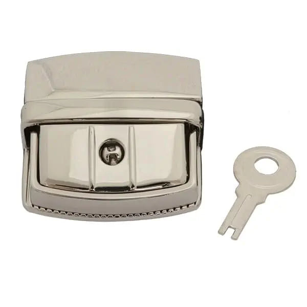VA107 Bag Lock Silver Colour 44mm / Mollies New Zealand