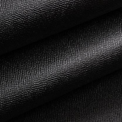 LEATHER Chrome Tanned Volterra Splits / Single Bend Gloss Black 3-4oz / Mollies New Zealand