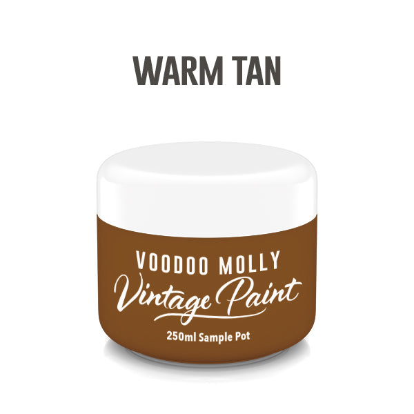 Vintage Paint Warm Tan (ER) 250ml / Mollies New Zealand